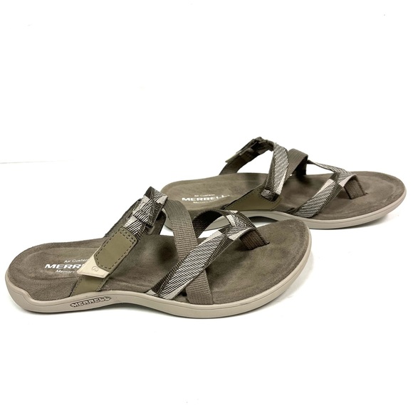 Merrell Shoes Merrell Womens District Mendi Thong Sandals In